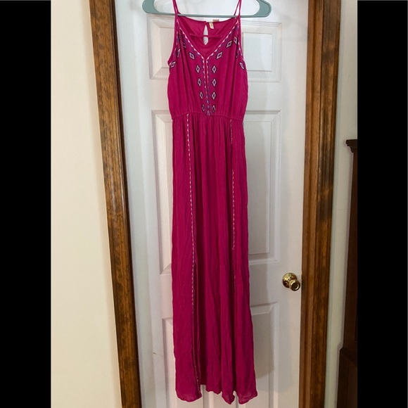 Gorgeous Pink Maxi Dress - Picture 1 of 3